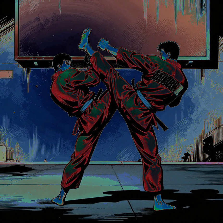 Nhịp tim tập thể của đội tuyển Taekwondo Poomsae Việt Nam