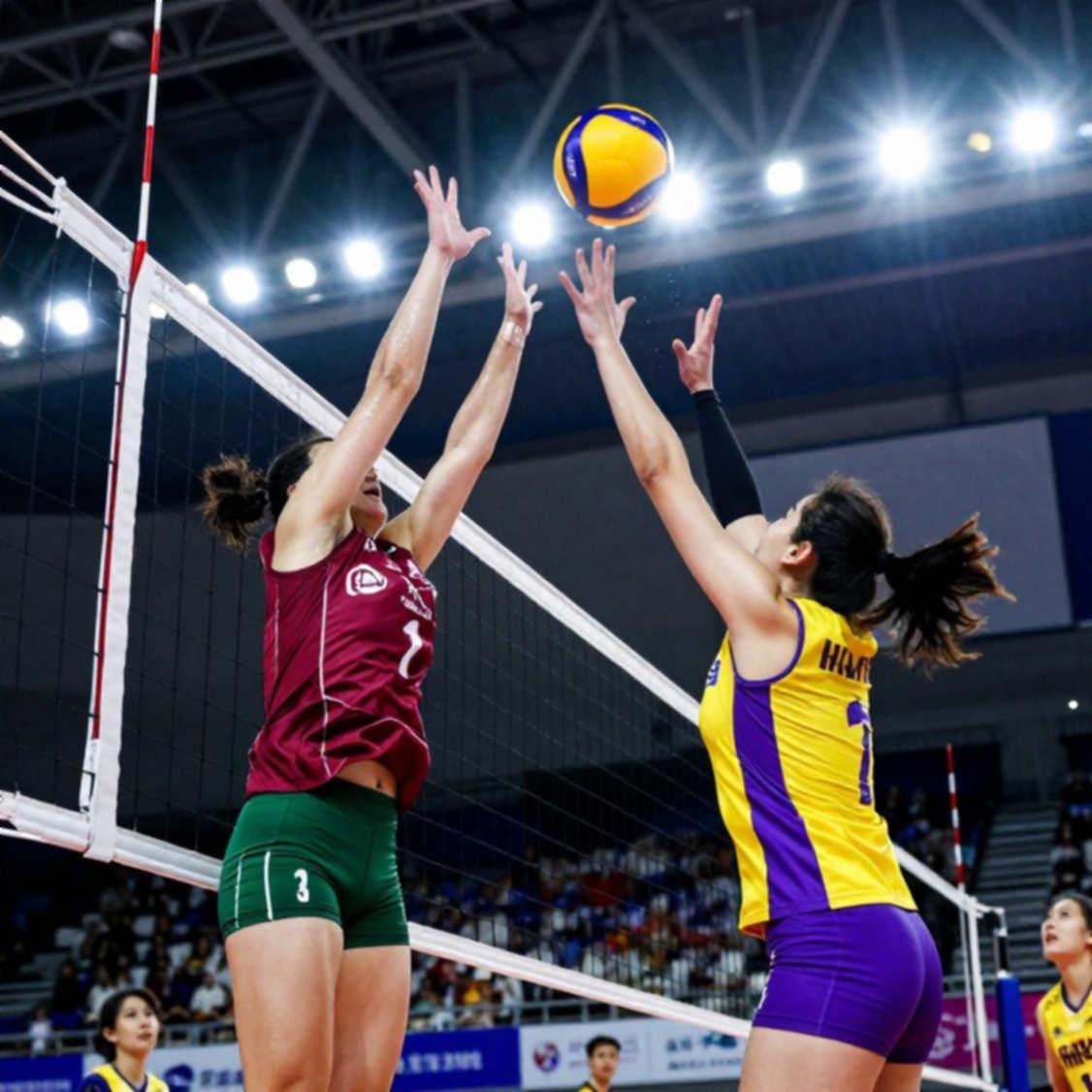 Vietnam Women's Block Didn't Collapse in the Asian Championship Group Stage — It Retreated to Redirect the Ball in the Second Round Vietnam Women's Block Didn't Collapse in the Asian Championship Group Stage — It Retreated to Redirect the Ball in the Second Round